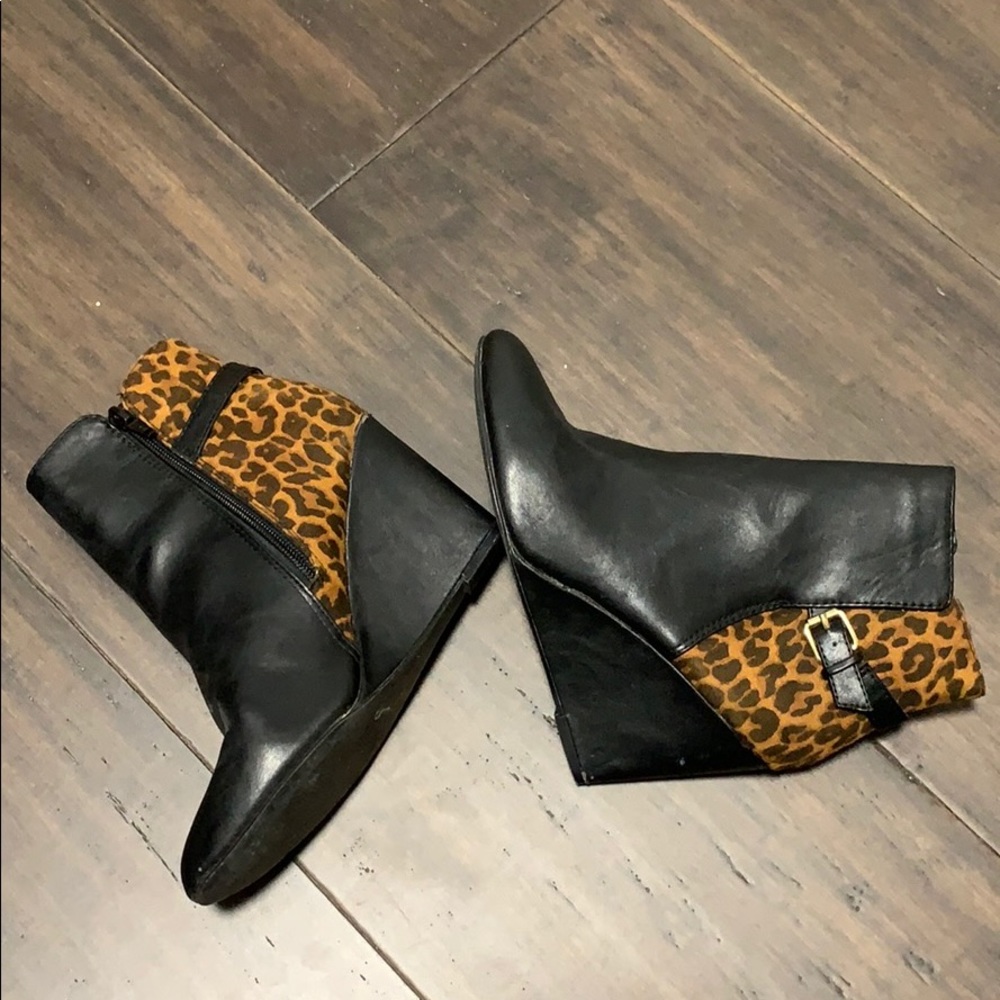 Leopard Booties
